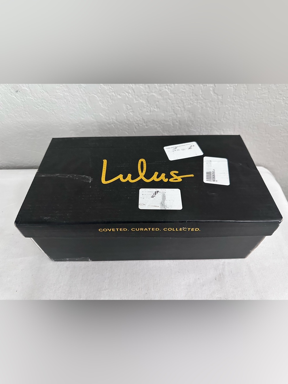 Lulus Mirzam Black Satin Kitten Heel Slide Sandals Size 6 - Picture 11 of 12